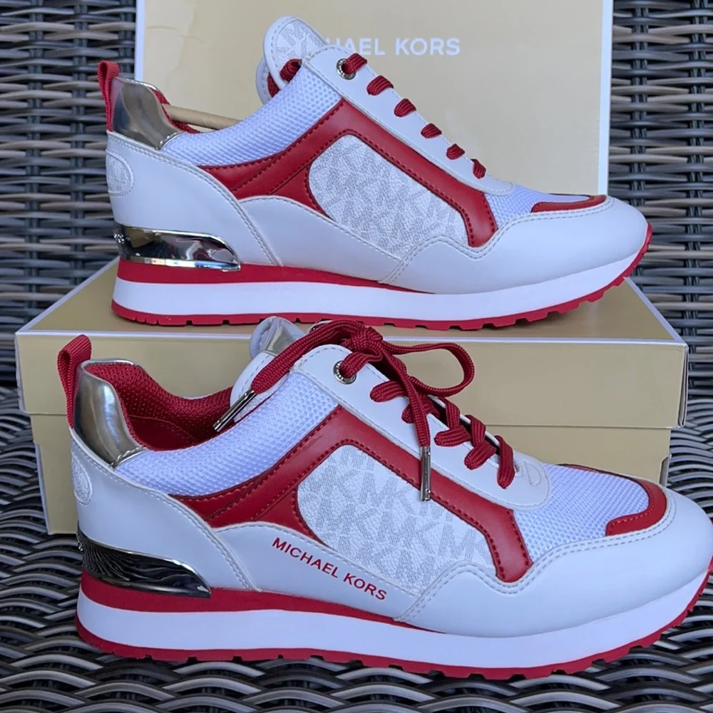 Michael Kors Wilma Trainer Nappa Faux Leather WMNS